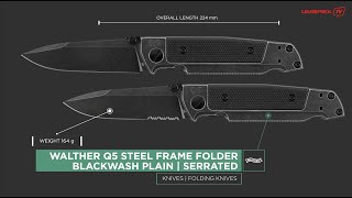 vt_Walther Q5 Steel Frame Folder Blackwash Serrated_1